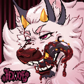 Pixel icon with extra details